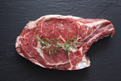 Côte à l'os (1 pièce/paquet)  (~500 gr)