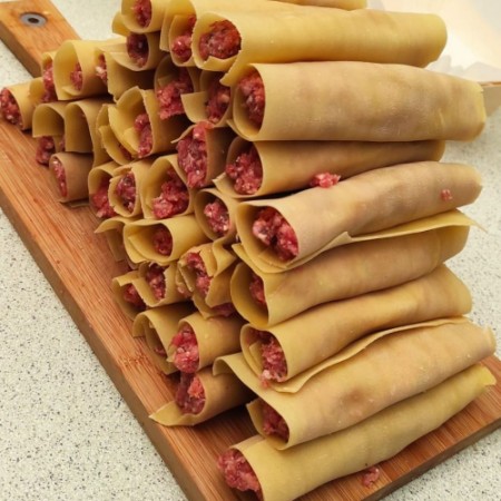 124. CANNELLONI à la viande d'Agneau (4p.)  (* 4pcs)