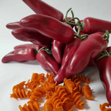 9010D-Fusilli Pâtes sèches au PIMENT ROUGE (250gr,19€/kg)  (pc)