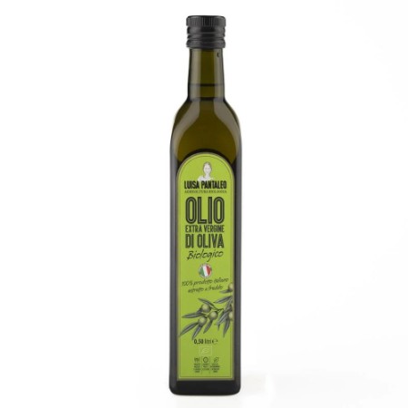701- Huile d'olive Extra- Vierge d'Italie Bio Bouteille 0,75L.  (pc)