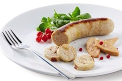 Boudin blanc (2 pièces)  (~300 gr)